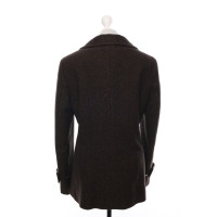 Akris Punto Jacket/Coat Wool in Brown