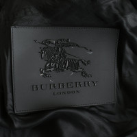 Burberry Jacke/Mantel aus Kaschmir in Grau