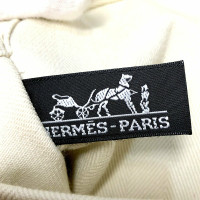 Hermès Valparaiso Canvas in Wit