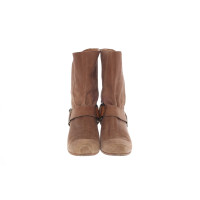 Vic Matie Ankle boots Leather in Beige