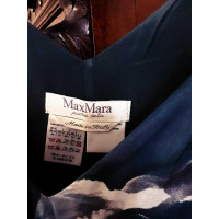 Max Mara Dress Silk in Blue