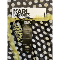 Karl Lagerfeld Echarpe/Foulard en Viscose en Noir