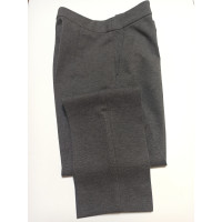 Max Mara Trousers Viscose in Grey