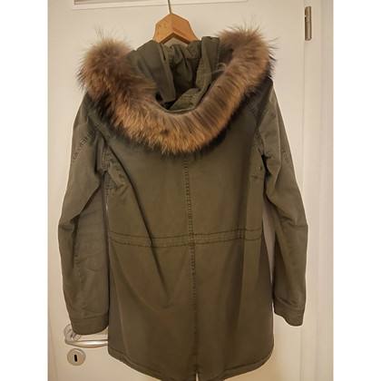 Blonde No8 Jacket/Coat Fur in Khaki