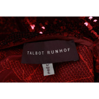 Talbot Runhof Dress in Bordeaux