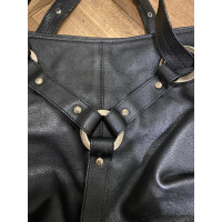 Jimmy Choo Shopper Leather in Black