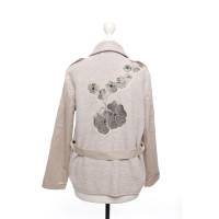 Falconeri Jacket/Coat Cotton in Beige