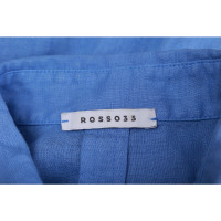 Rosso35 Oberteil aus Leinen in Blau