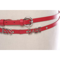 Guess Belt Leather in Red