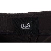 D&G Trousers Cotton in Brown