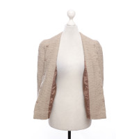 Twinset Milano Giacca/Cappotto in Cotone in Beige