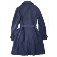 Moschino Jacke/Mantel aus Baumwolle in Blau