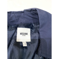 Moschino Jacke/Mantel aus Baumwolle in Blau