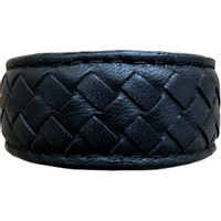 Bottega Veneta Bracelet/Wristband Leather in Black