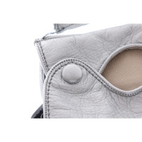 Ermanno Scervino Gloves Leather in Silvery