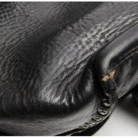 Campomaggi Umhängetasche aus Leder in Schwarz