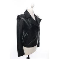 Dkny Jacket/Coat Leather in Black