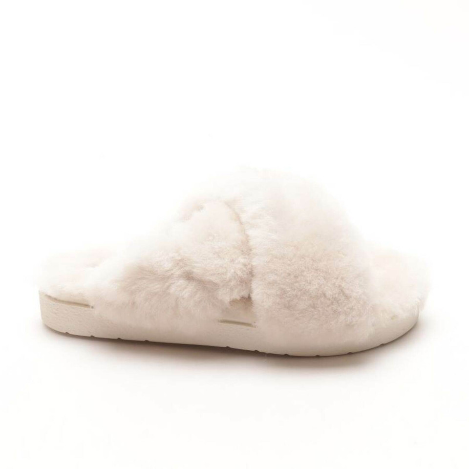 Inuikii Sandalen aus Leder in Weiß