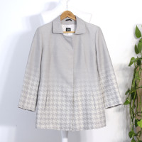 Cinzia Rocca Jacke/Mantel aus Wolle in Grau