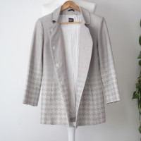 Cinzia Rocca Jacke/Mantel aus Wolle in Grau