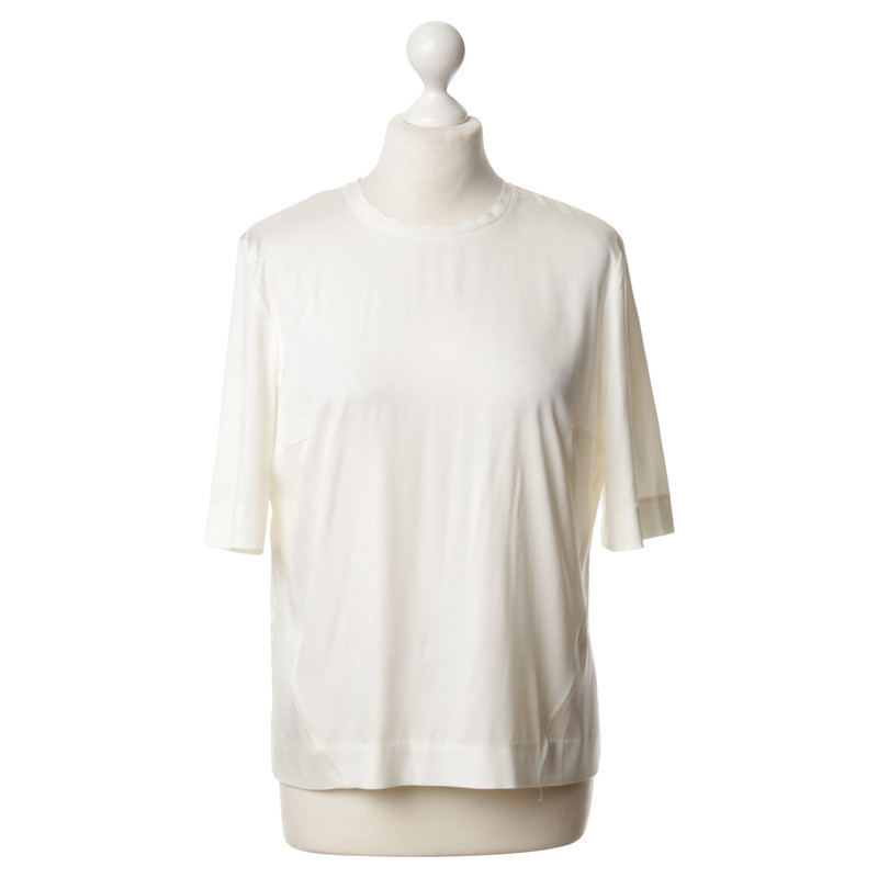 Cos Silk blouse in cream colours 