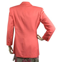 Marc Cain Wool blazer in salmon red