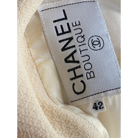 Chanel Blazer aus Wolle in Creme
