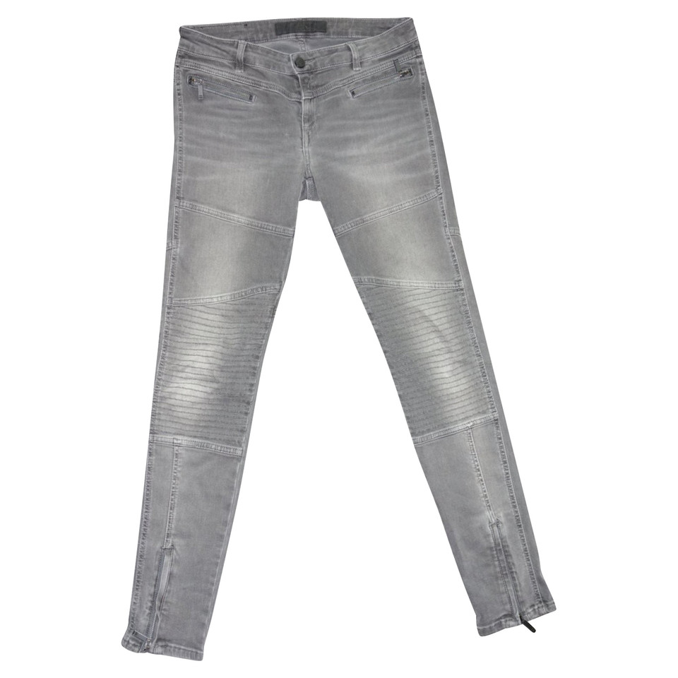 Karl Lagerfeld Skinny Biker Jeans in grey