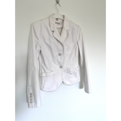 Joop! Giacca/Cappotto in Cotone in Bianco