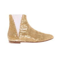 Chanel Stiefeletten in Gold