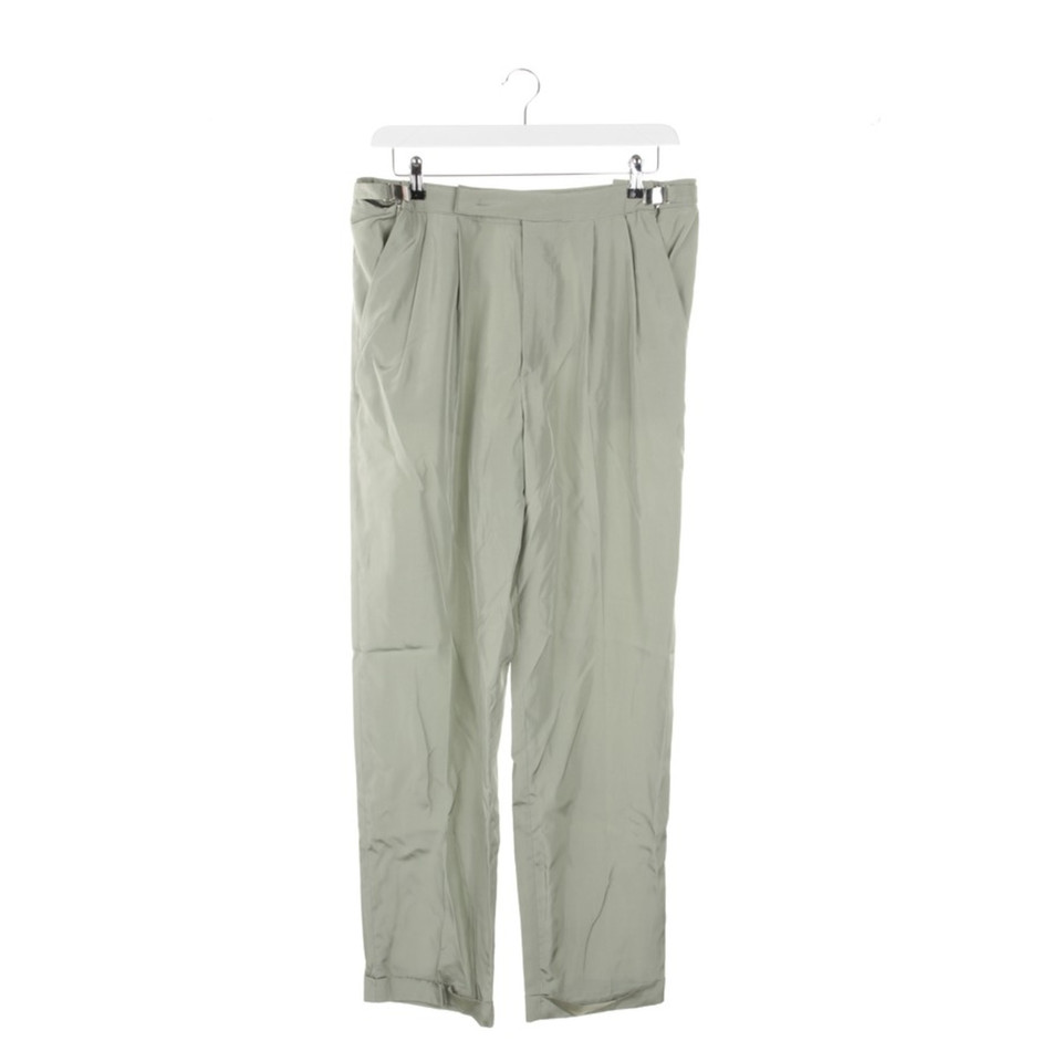 Strenesse Paire de Pantalon en Viscose en Vert