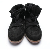 Isabel Marant Sneakers Leer in Zwart