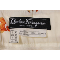 Salvatore Ferragamo Trousers Cotton