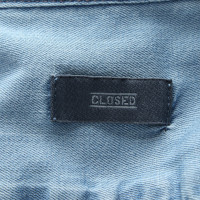 Closed Top en Coton en Bleu