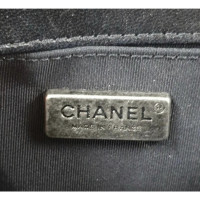 Chanel Boy Bag aus Leder in Schwarz