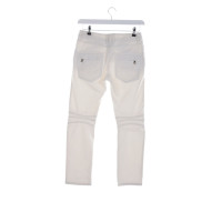 Balmain Jeans aus Baumwolle in Weiß