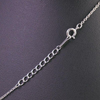 Tasaki Necklace Silver in Silvery