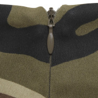 Pinko skirt with camouflage pattern