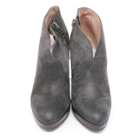 Frye Stiefeletten aus Leder in Grau