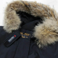 Woolrich Jas/Mantel Katoen in Blauw