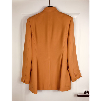 Hermès Suit Wool in Orange