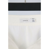 Coach Trousers Cotton in White