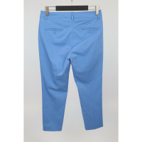 Max Mara Trousers Cotton in Blue