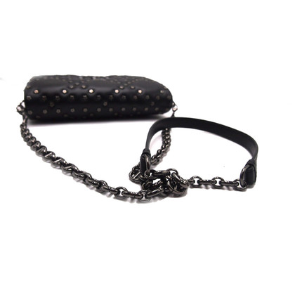 Dior Caro Bag Small 20 Leather in Black