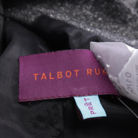 Talbot Runhof Dress Wool in Grey