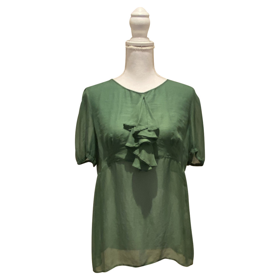 L'autre Chose Knitwear Silk in Green