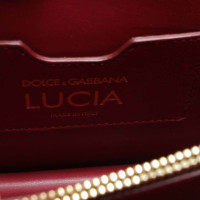 Dolce & Gabbana Schoudertas Leer in Bruin