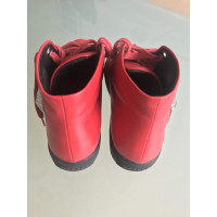 Versace Sneaker in Pelle in Rosso