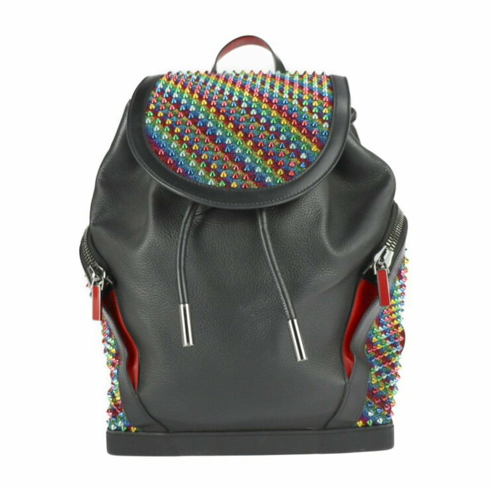 Christian Louboutin Explorafunk Backpack Leather in Black