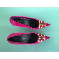 Balenciaga Pumps/Peeptoes Leather in Pink